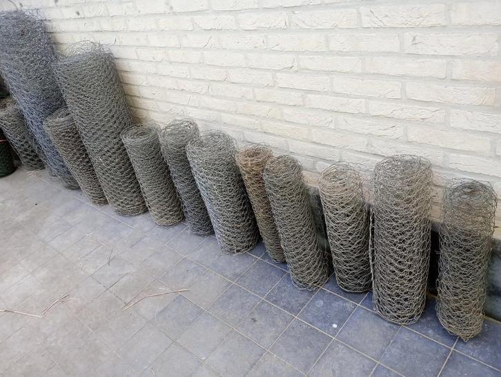 kippengaas omheining draad gevogelte, Tuin en Terras, Gaas en Draad, Gebruikt, Draad, Ophalen