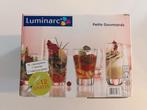 24 hapjesglazen Luminarc Petits Gourmands, Huis en Inrichting, Glas of Glazen, Nieuw, Ophalen of Verzenden, Glas