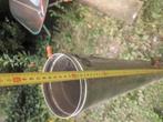 Rookafvoer buis, 98 cM vang, 15 diameter, Inox., Ophalen, Zo goed als nieuw, Inox