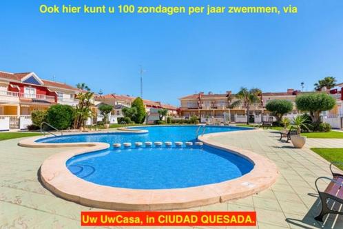 Uw eigen Bungalow in CIUDAD QUESADA met eigen parking en met, Immo, Buitenland, Spanje, Woonhuis, Dorp