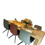 Stoelen eetkamer 6stuks, Huis en Inrichting, Ophalen, Zo goed als nieuw, Grijs, Stof