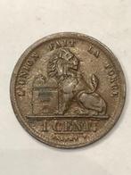 Munt België 1 cent Leopold I jaartal 1833 / 32 kwaliteit !!, Enlèvement ou Envoi, Monnaie en vrac, Autre