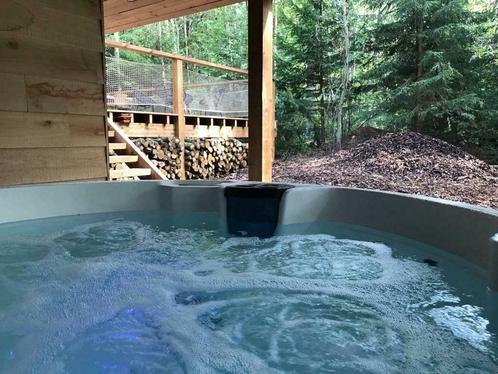 Luxe Chalet met sauna en jacuzzi - DURBUY - ARDENNEN, Vakantie, Vakantiehuizen | België, In bergen of heuvels, In bos, Afwasmachine