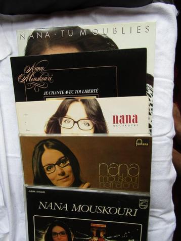 L'adorable voix de Nana MOUSKOURI, 7 disques Vinyles