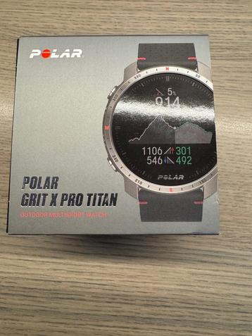 Uurwerk POLAR GRIT S PRO TITAN, Enlèvement ou Envoi, Avancer d'un pas, Comme neuf, Polar