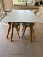 Eettafel en stoelen, Huis en Inrichting, Tafels | Eettafels, 50 tot 100 cm, 150 tot 200 cm, Modern, Rechthoekig
