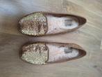 Ballerina's goud UGG maat 39, Kleding | Dames, Schoenen, Overige kleuren, Zo goed als nieuw, Ugg, Ballerina's