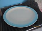 grande assiette ovale keralux boch années 1950, 1960, Enlèvement ou Envoi