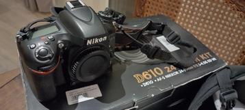 Reflex numérique 24*36 Nikon D610 objectifs et accessoires! beschikbaar voor biedingen