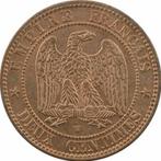 France 2 centimes Empereur Napoléon III "W" - Lille, Enlèvement ou Envoi, Monnaie en vrac, France