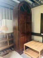 Haute belle armoire ancienne avec vitraux, Enlèvement