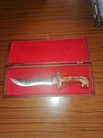 Couteau de collection avec boîte en bois, Enlèvement ou Envoi, Neuf