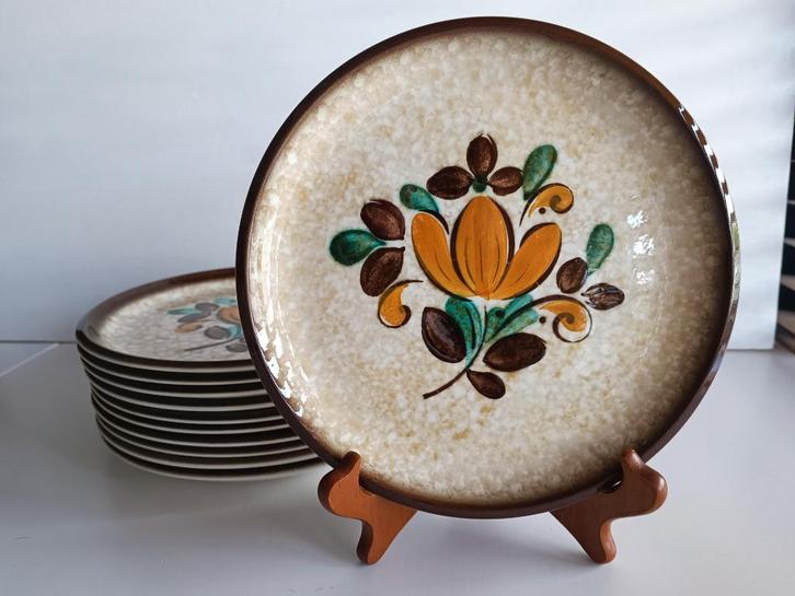 Boch Corfu groot dinerbord, Antiek en Kunst, Antiek | Keramiek en Aardewerk, Ophalen of Verzenden