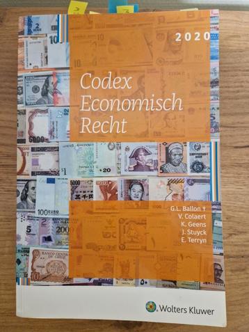 Codex de droit économique 2020