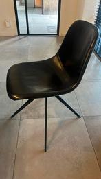 Stoelen eetkamer, Huis en Inrichting, Ophalen, Zwart, Leer, Zo goed als nieuw
