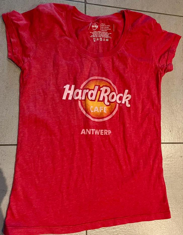 Rose Collector’s shirt Hard Rock Cafe Antwerp small dames, Verzamelen, Muziek, Artiesten en Beroemdheden, Nieuw, Kleding, Ophalen