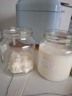 Levende melk kefir korrels, Ophalen