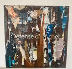 Collage op metalen plaat Sophie De Keyser 100x100cm, Ophalen