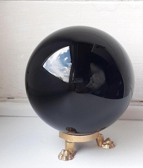 Geweldige zwarte obsidiaan, Verzamelen, Mineralen en Fossielen, Mineraal, Verzenden