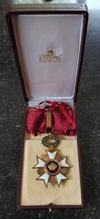 medaille commandeur in de kroonorde, Verzamelen, Ophalen of Verzenden, Overige soorten, Lintje, Medaille of Wings