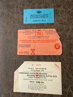 Tickets belgie, Verzamelen, Verzenden, Zo goed als nieuw