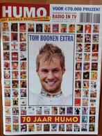 HUMO 70 JAAR ! met poster 7 x 7 humocovers Tom Boonen 2006, Verzamelen, Ophalen of Verzenden, 1980 tot heden, Tijdschrift