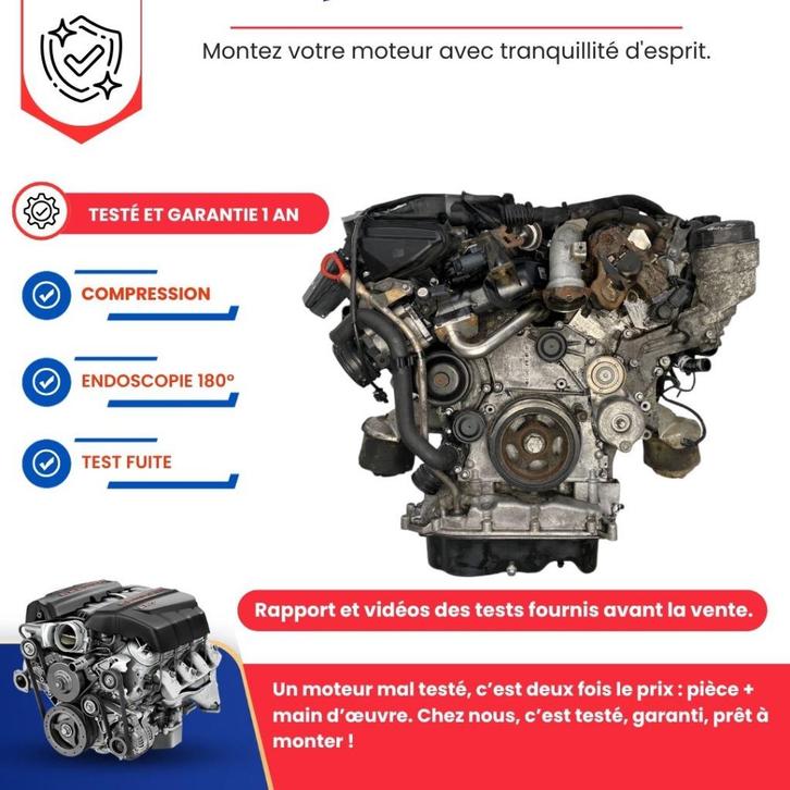 Complete motor Mercedes klasse s320 cdi w221, Auto-onderdelen, Motor en Toebehoren, Nieuw, Ophalen of Verzenden