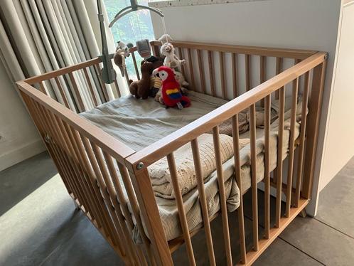 Bopita box retro naturel, Kinderen en Baby's, Babyparken, Gebruikt, Rechthoekig, In hoogte verstelbaar, Ophalen