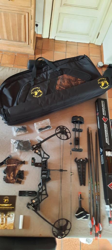 Topoint compound voor beginners, Sport en Fitness, Handboogschieten, Pijlen, Ophalen