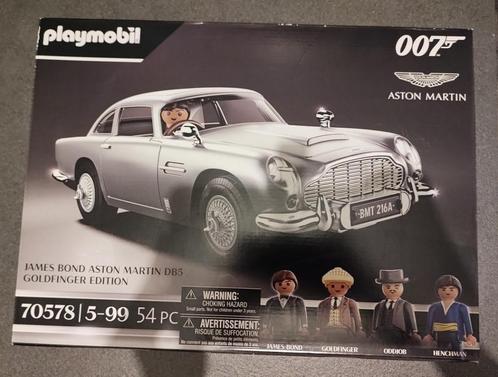 Playmobil James Bond Aston Martin DB5 - Goldfinger edition -, Kinderen en Baby's, Speelgoed | Playmobil, Nieuw, Complete set, Ophalen of Verzenden
