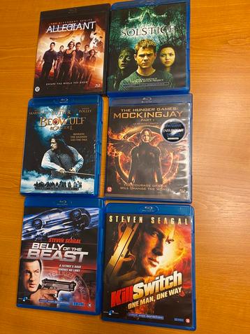 Verschillende Blu-Ray DVD’s  beschikbaar voor biedingen