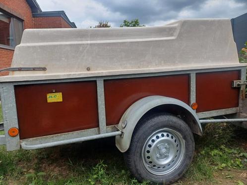 Gesloten bagage wagen . Kap kan er ook af., Auto diversen, Aanhangers en Bagagewagens, Gebruikt, Ophalen