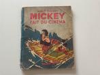 Stripverhaal Walt Disney “Mickey fait du cinéma” - 1941, Boeken, Stripverhalen, Gelezen, Eén stripboek, Ophalen of Verzenden, Disney