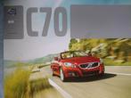 Volvo  C70 CC 2012 brochure, Boeken, Auto's | Folders en Tijdschriften, Verzenden, Volvo