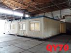 Grote kantoorunit, woonunit, mobiele kantoorruimte te koop, Caravanes & Camping, Plus de 6