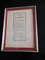 Bulletin Mort du Roi 1909, Magazine ou livre, Utilisé, Enlèvement ou Envoi