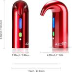 Elektrische wijnbeluchter | wijndecanter | Nieuw, Verzamelen, Wijnen, Verzenden, Nieuw, Overige gebieden, Rode wijn