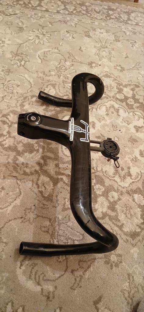 Carbon koersfiets stuur 40/11cm, Vélos & Vélomoteurs, Vélos Pièces, Vélo de course, Enlèvement ou Envoi