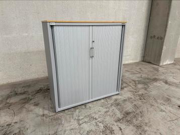 3x Roldeurkasten DROMEAS - H 130cm, Huis en Inrichting, Kasten | Roldeurkasten en Archiefkasten, Ophalen, Gebruikt, Metaal