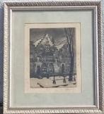 gravure ypres signe maurice emile blieck, Ophalen of Verzenden