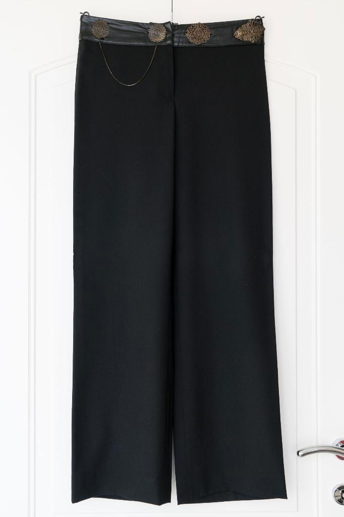 Broek, merk Roberta Scarpa, NIEUW, maat S, Kleding | Dames, Broeken en Pantalons, Zo goed als nieuw, Maat 36 (S), Zwart, Lang