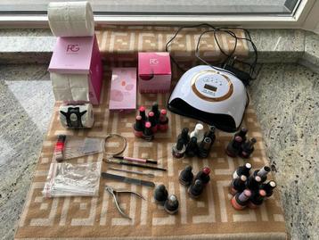 Kit de démarrage gelish de Pink Gellac & Abstract, Envoi, Comme neuf
