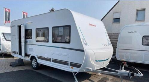 Caravan TE HUUR, Caravans en Kamperen, Caravans, Particulier, Dethleffs, Airco, Fietsenrek, Luifel, Mover, Ophalen