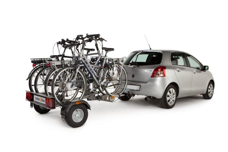 Trailer4Bike Fietskar 4 fietsen Fietstrailer, Fietsen en Brommers, Fietsaccessoires | Aanhangwagens en Karren, Zo goed als nieuw