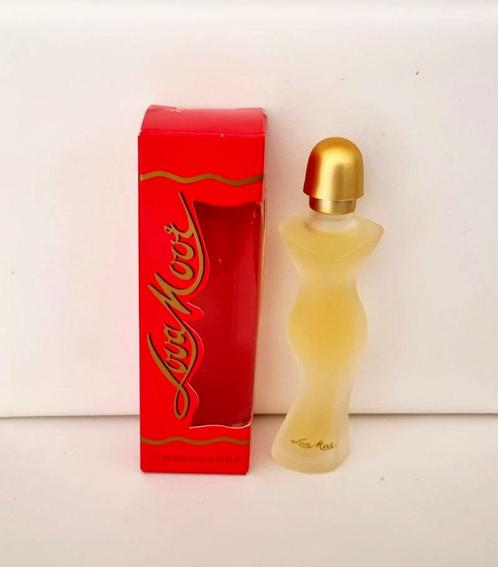 Miniatuur Lova Moor-parfum, erg mooie fles. Zeldzaam, Verzamelen, Parfumverzamelingen, Nieuw, Miniatuur, Gevuld, Verzenden