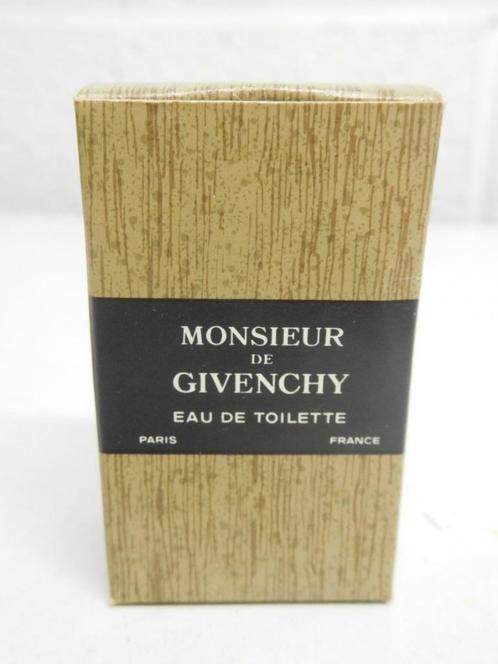 Ancienne miniature de parfum Givenchy Monsieur, Collections, Parfums, Utilisé, Miniature, Enlèvement ou Envoi