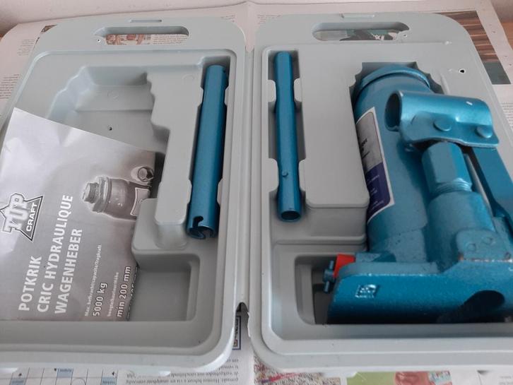 Hydraulische potkrik 5000kg/5 ton nieuwe staat, Auto diversen, Autogereedschap, Nieuw, Ophalen