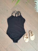 Balletpakje turnpakje zwart met demi-pointes 8 tot 10 jaar, Sport en Fitness, Ophalen of Verzenden, Gebruikt, Kleding