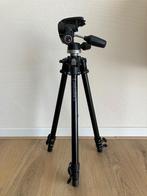 Manfrotto 190B statief + 804RC2 3-weg kop + draagtas, Audio, Tv en Foto, Fotografie | Statieven en Balhoofden, Ophalen