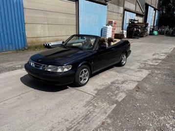 2001 Saab 9-3 Cabriolet, Auto's, Gebruikt, Cabriolet, Bedrijf, Handgeschakeld